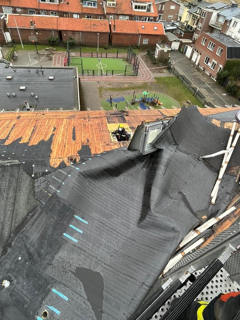 Stormschade door storm Corrie